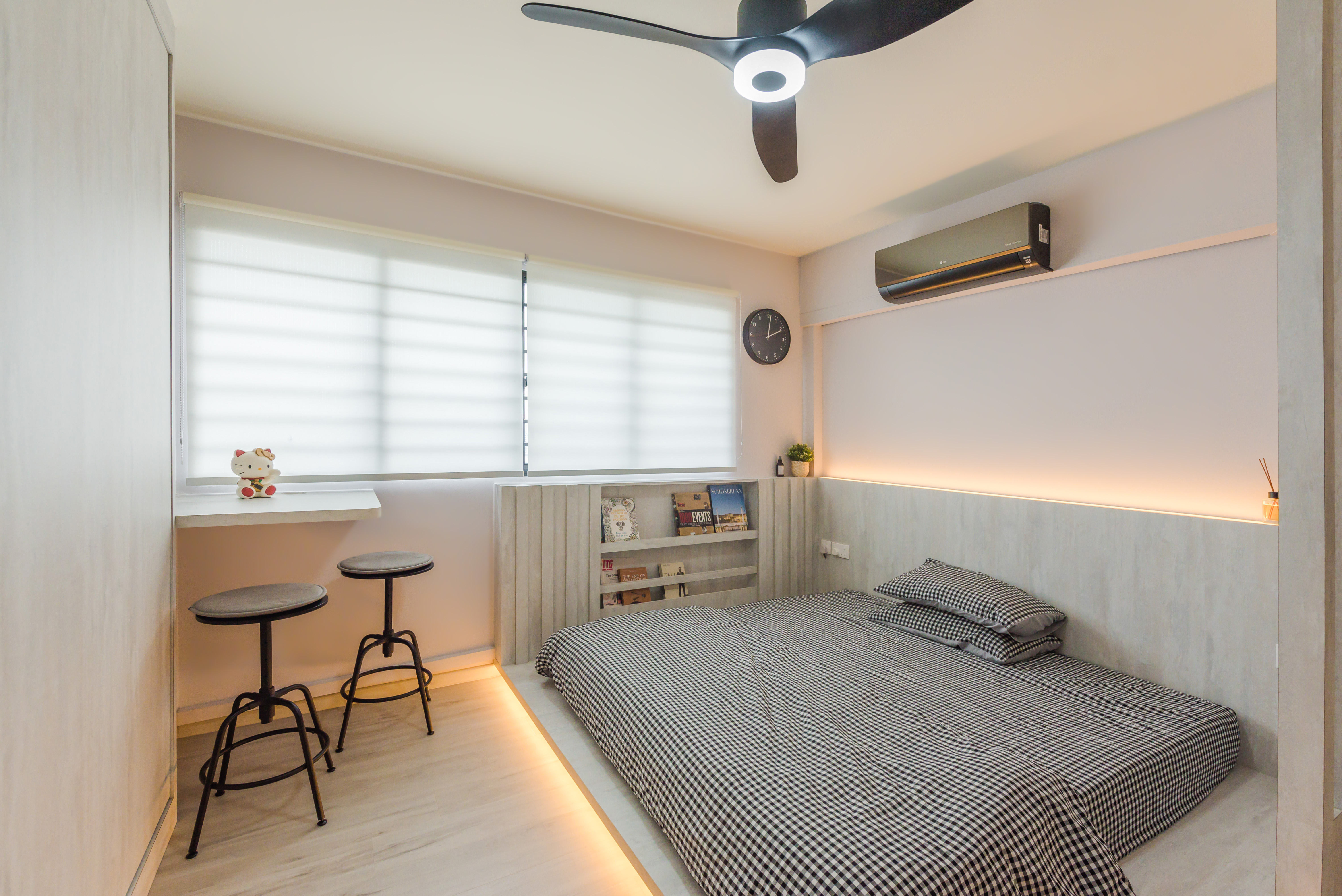 Minimalist, Modern, Scandinavian Design - Bedroom - HDB 5 Room - Design by DAP Atelier