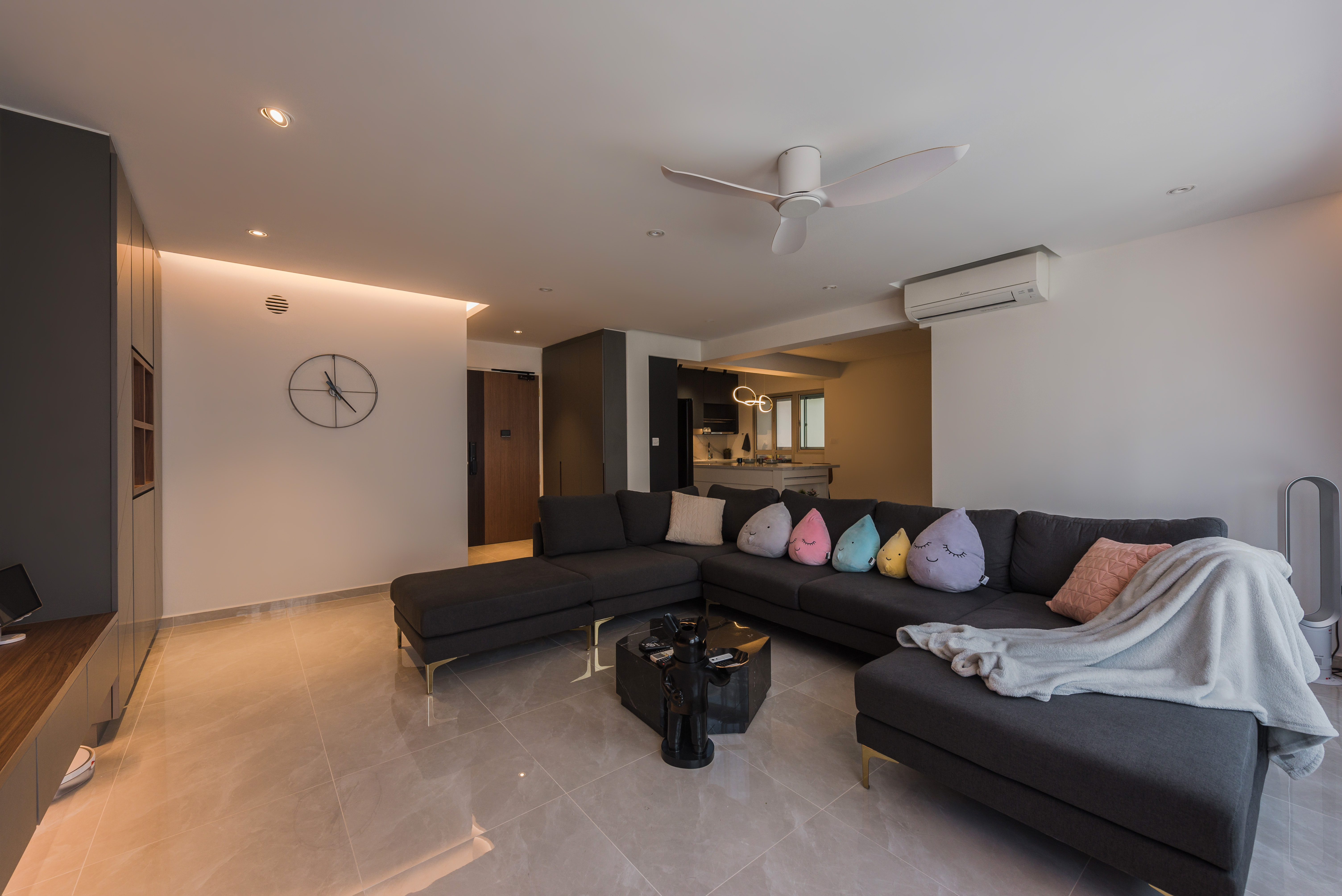 Contemporary, Modern Design - Living Room - HDB 5 Room - Design by DAP Atelier