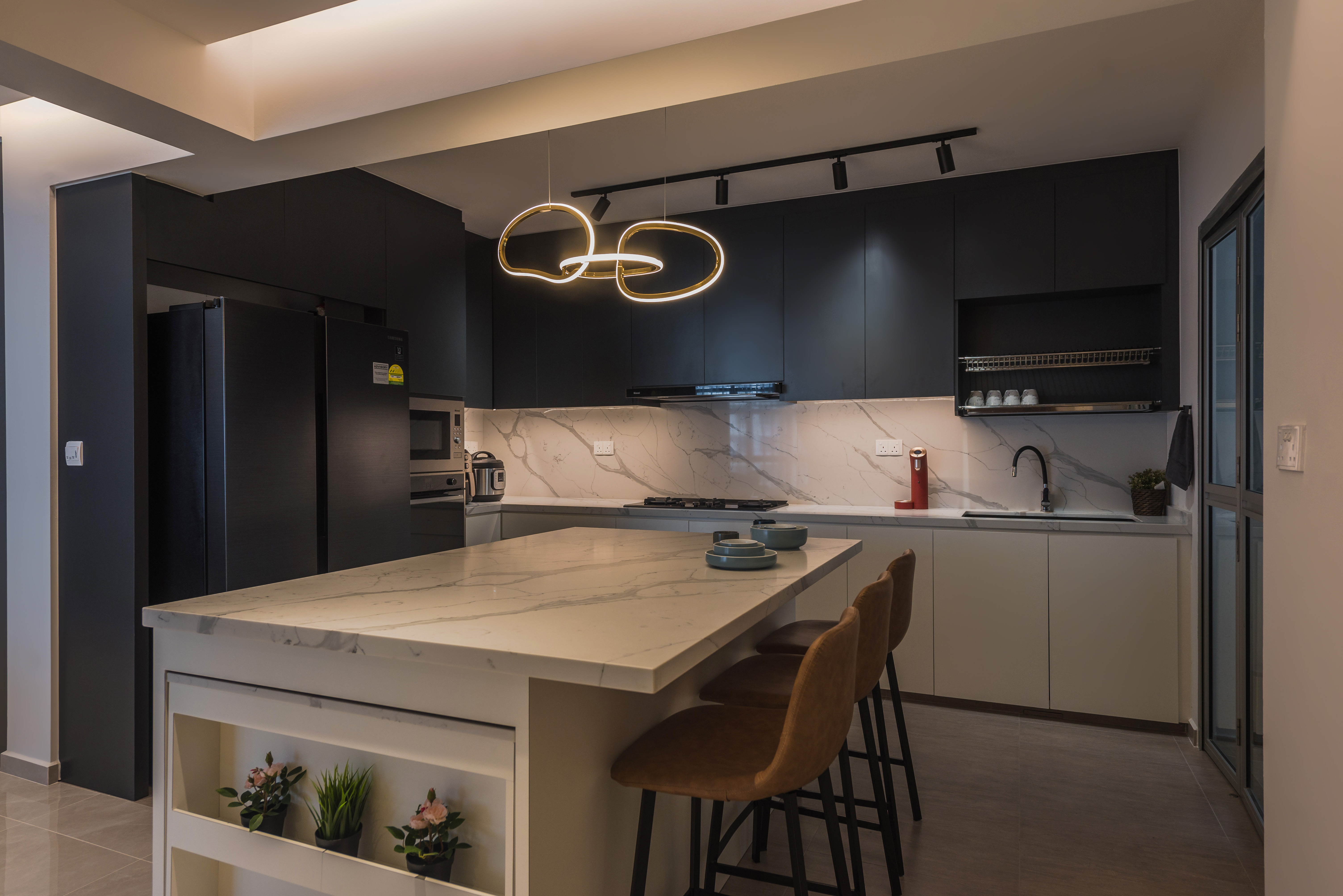 Contemporary, Modern Design - Kitchen - HDB 5 Room - Design by DAP Atelier