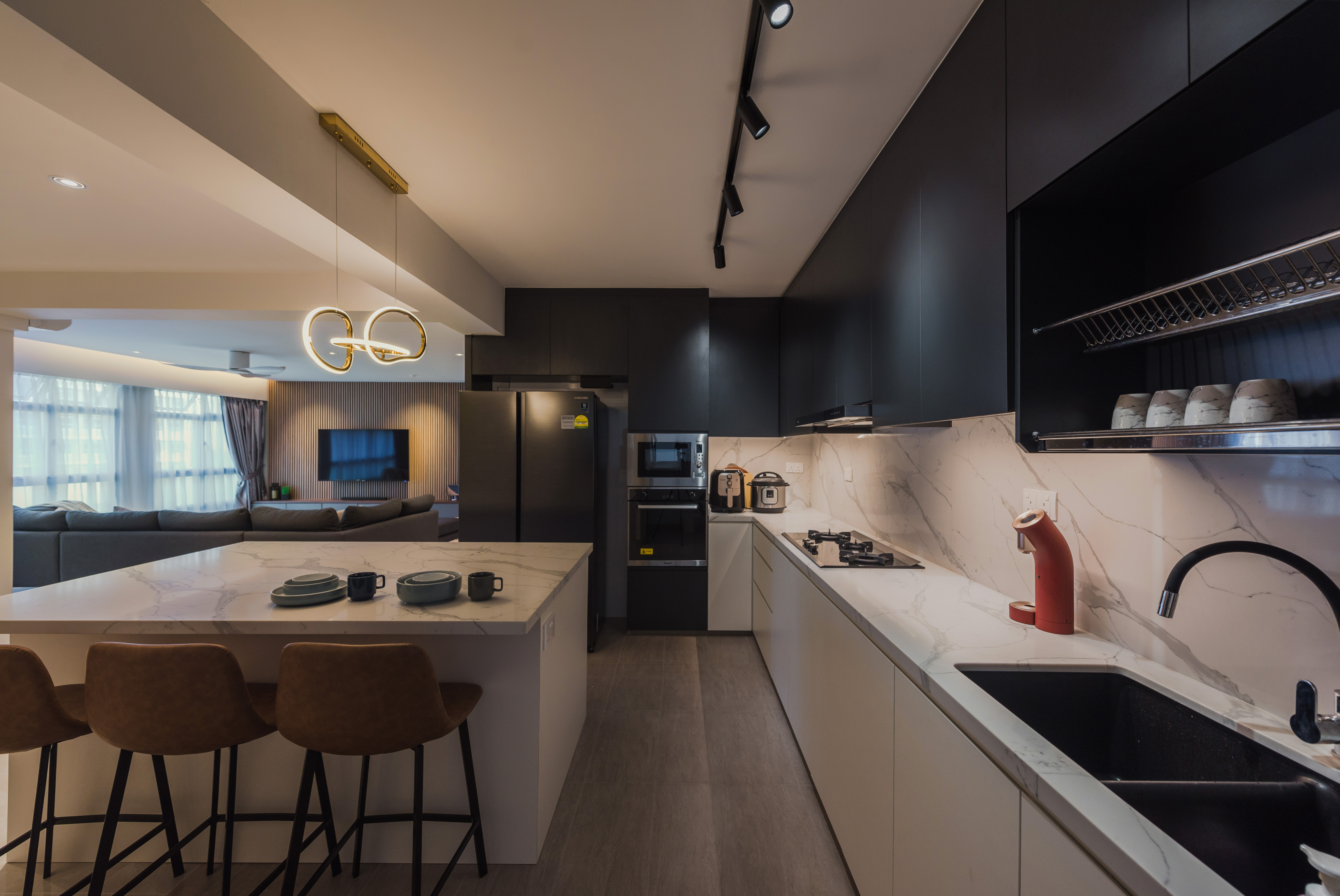 Contemporary, Modern Design - Kitchen - HDB 5 Room - Design by DAP Atelier