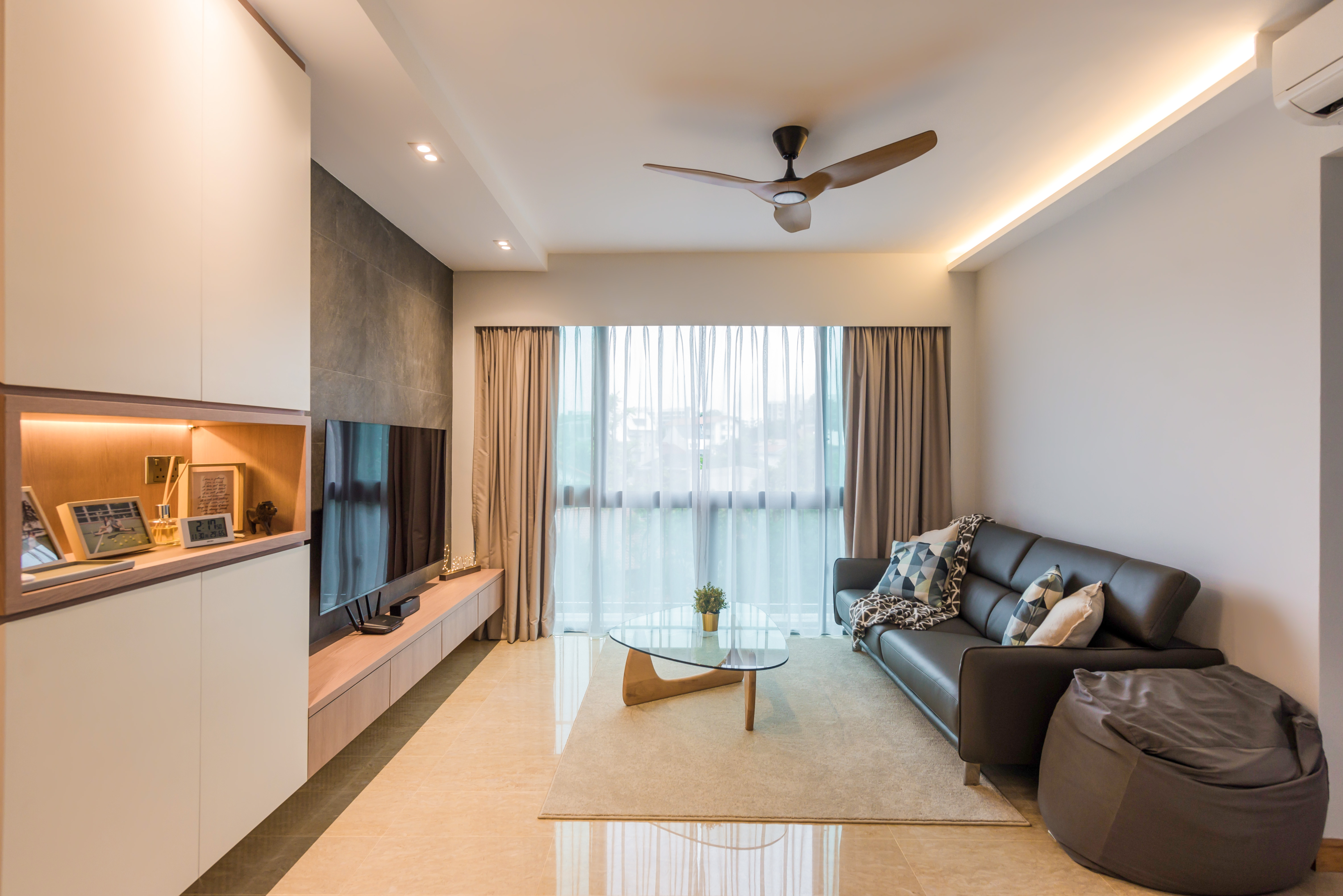 Contemporary, Minimalist, Modern Design - Living Room - Condominium - Design by DAP Atelier