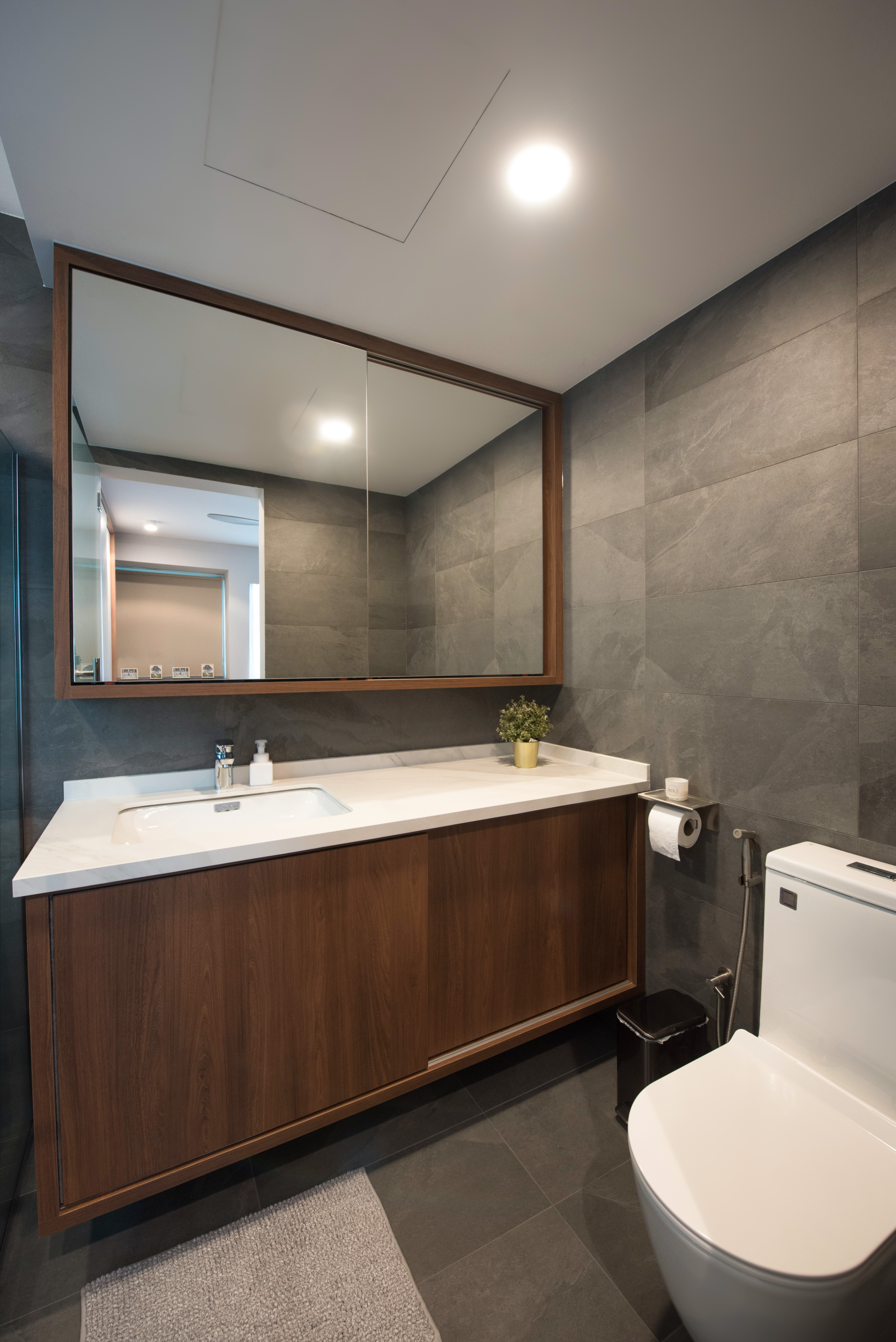 Contemporary, Minimalist, Modern Design - Bathroom - Condominium - Design by DAP Atelier