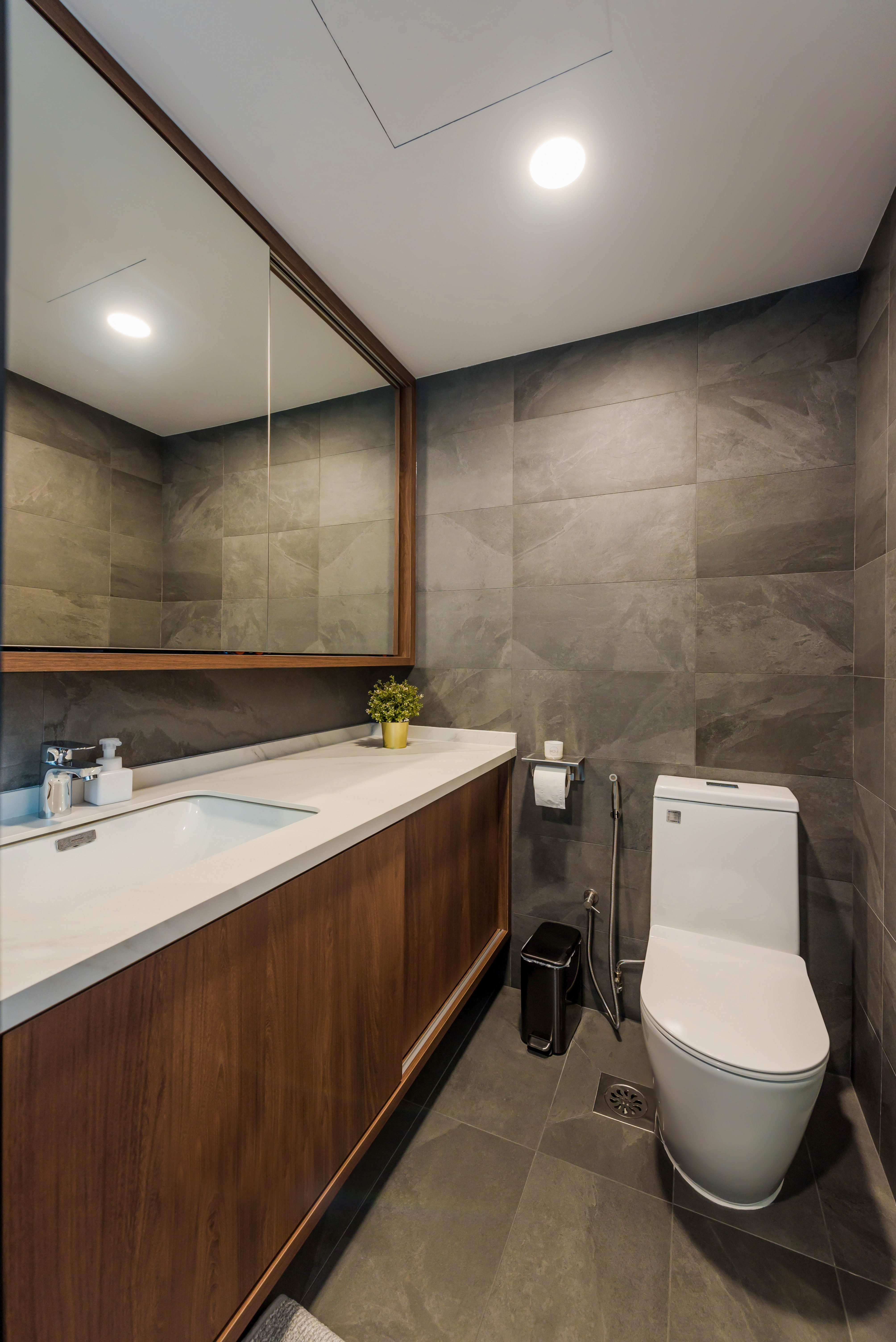 Contemporary, Minimalist, Modern Design - Bathroom - Condominium - Design by DAP Atelier