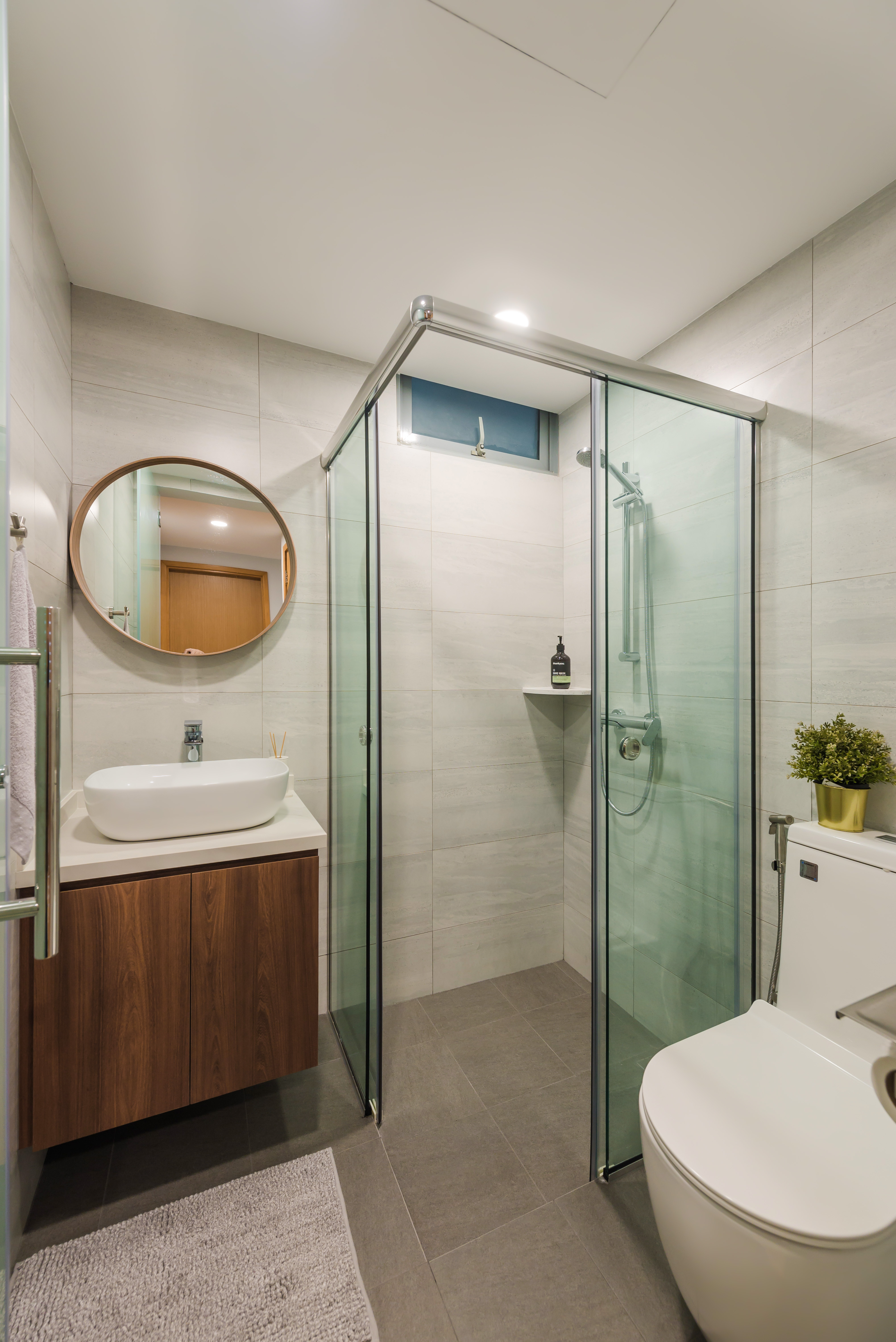 Contemporary, Minimalist, Modern Design - Bathroom - Condominium - Design by DAP Atelier