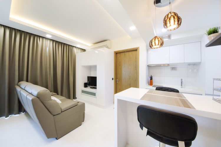 Contemporary, Modern, Resort Design - Living Room - Condominium - Design by DAP Atelier