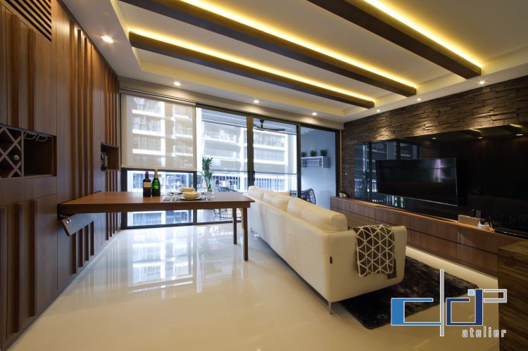 Modern, Resort, Tropical Design - Dining Room - Condominium - Design by DAP Atelier