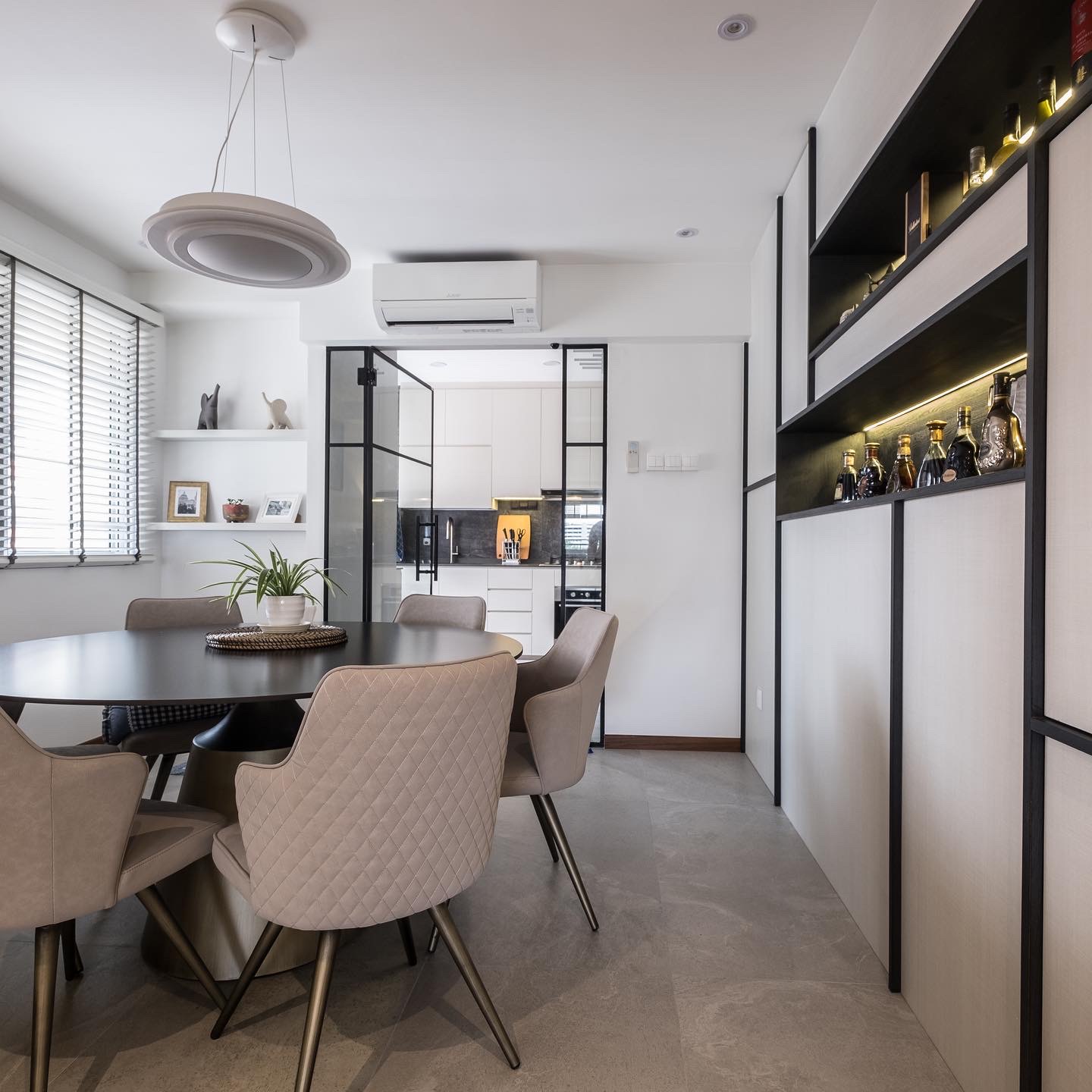Contemporary, Modern, Others Design - Dining Room - HDB Executive Apartment - Design by United Team Lifestyle