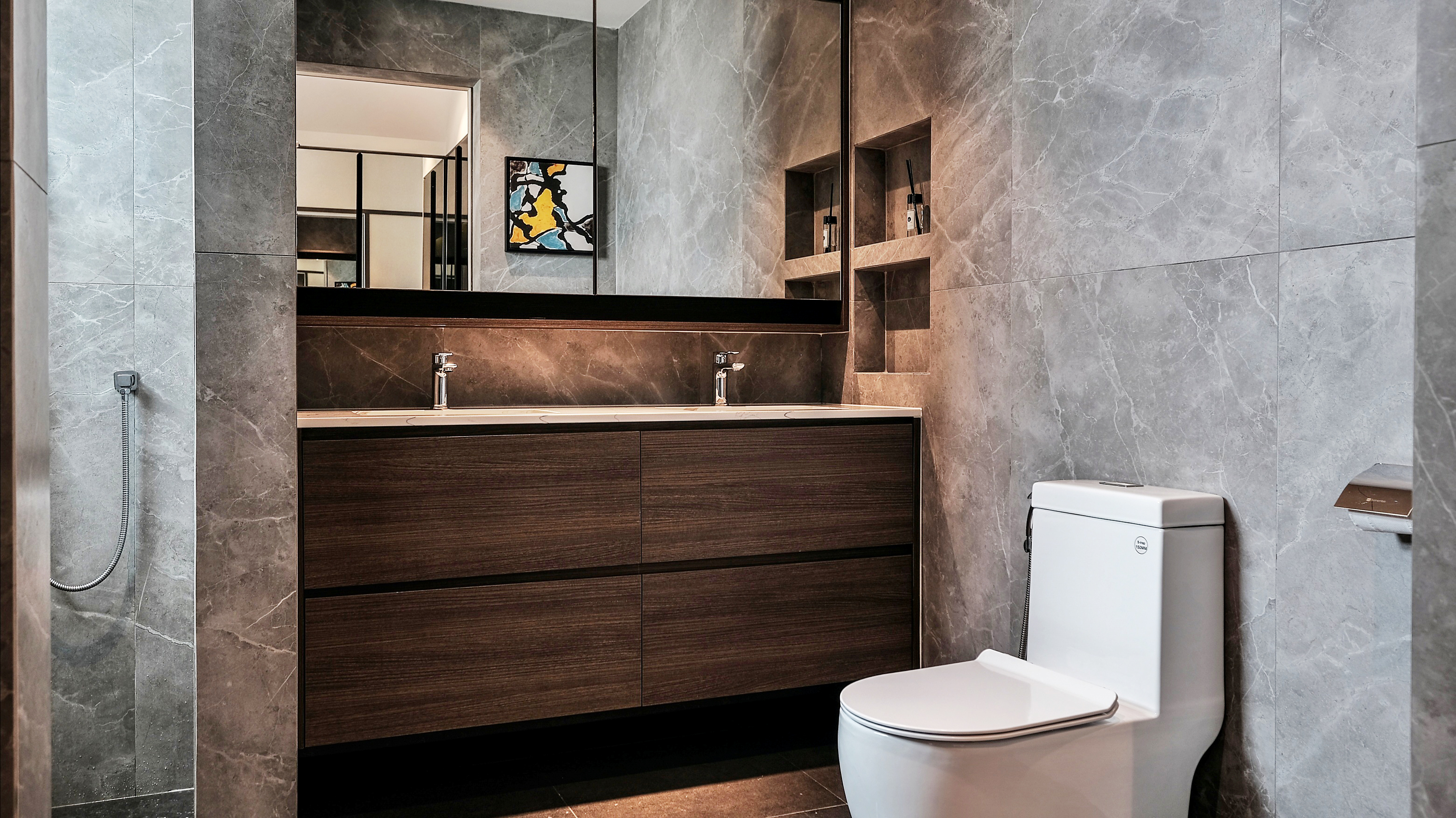 Contemporary, Modern Design - Bathroom - Landed House - Design by United Team Lifestyle