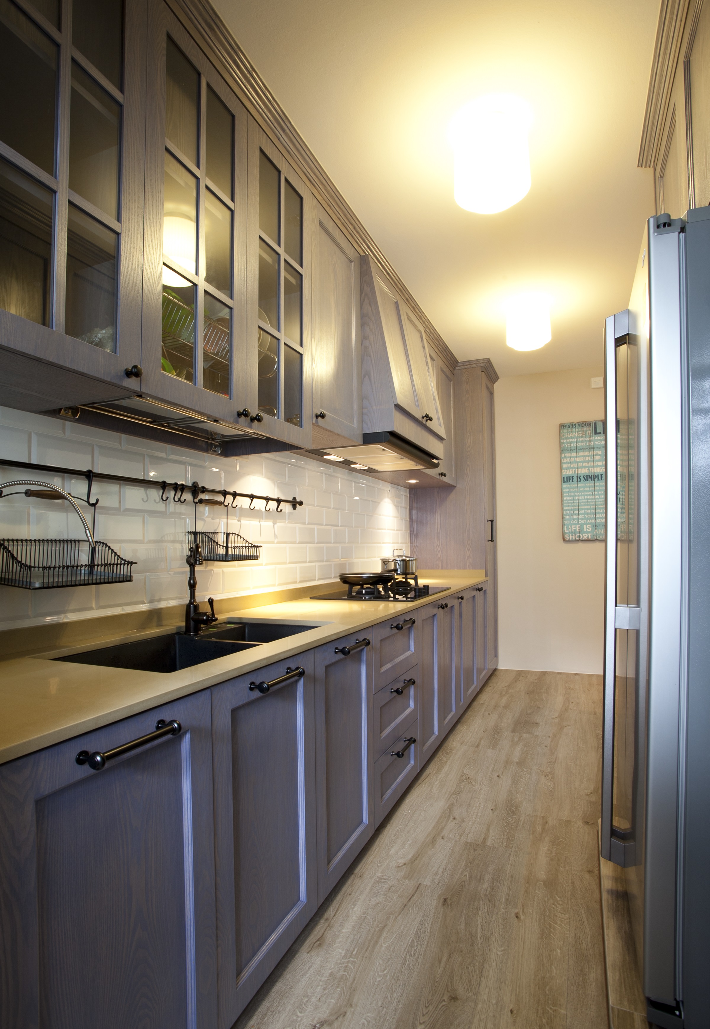 Contemporary, Mediterranean, Scandinavian Design - Kitchen - HDB 4 Room - Design by United Team Lifestyle