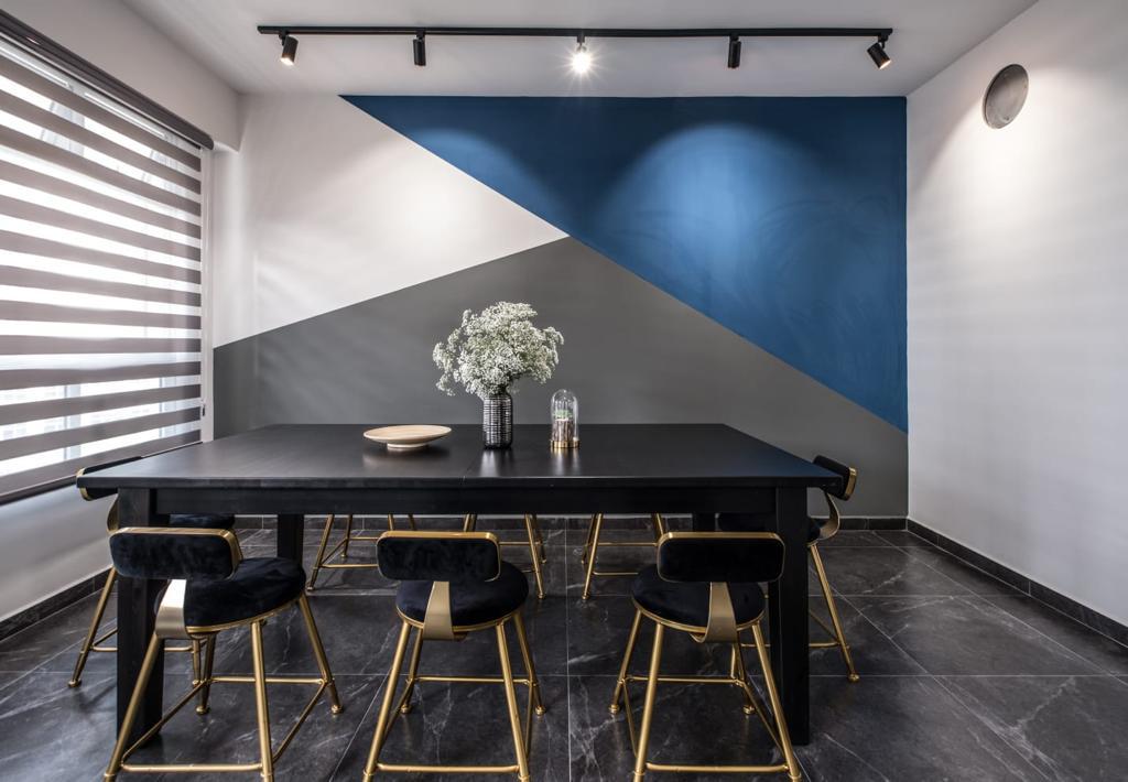 Contemporary, Mediterranean, Modern Design - Dining Room - HDB 5 Room - Design by United Team Lifestyle