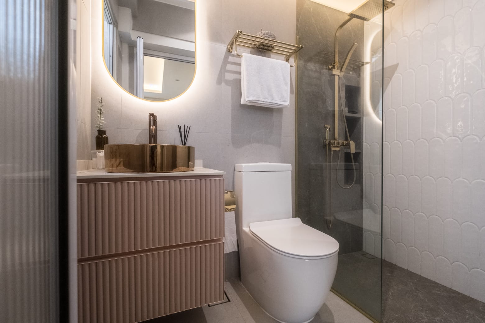 Classical, Contemporary, Modern Design - Bathroom - HDB 4 Room - Design by United Team Lifestyle