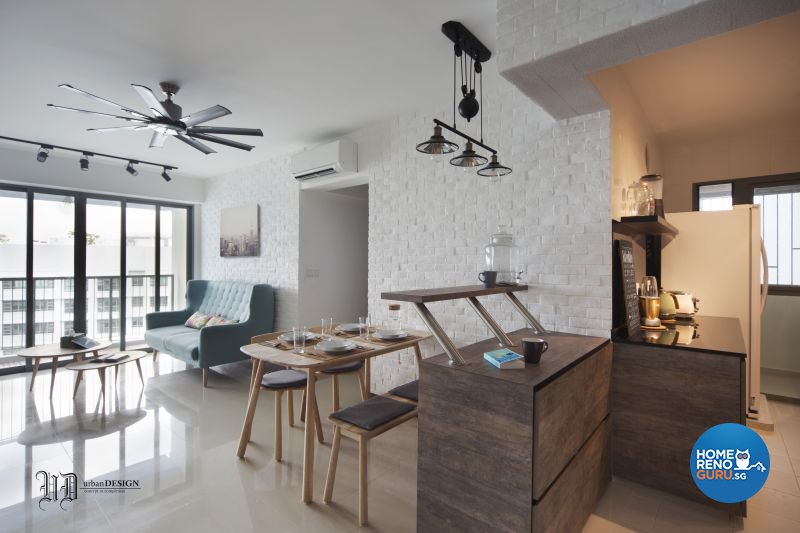 Singapore Interior Design Gallery Details Homerenoguru Scandinavian Design Living Room Hdb 4 By Urban House Pte