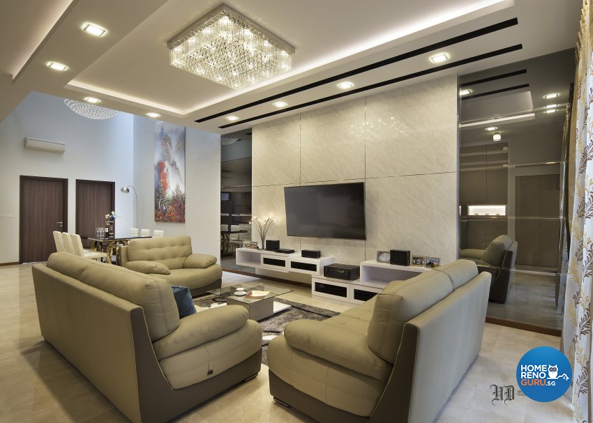 Singapore Interior Design Gallery Details Homerenoguru Modern Design Living Room Landed House By Urban Pte Ltd
