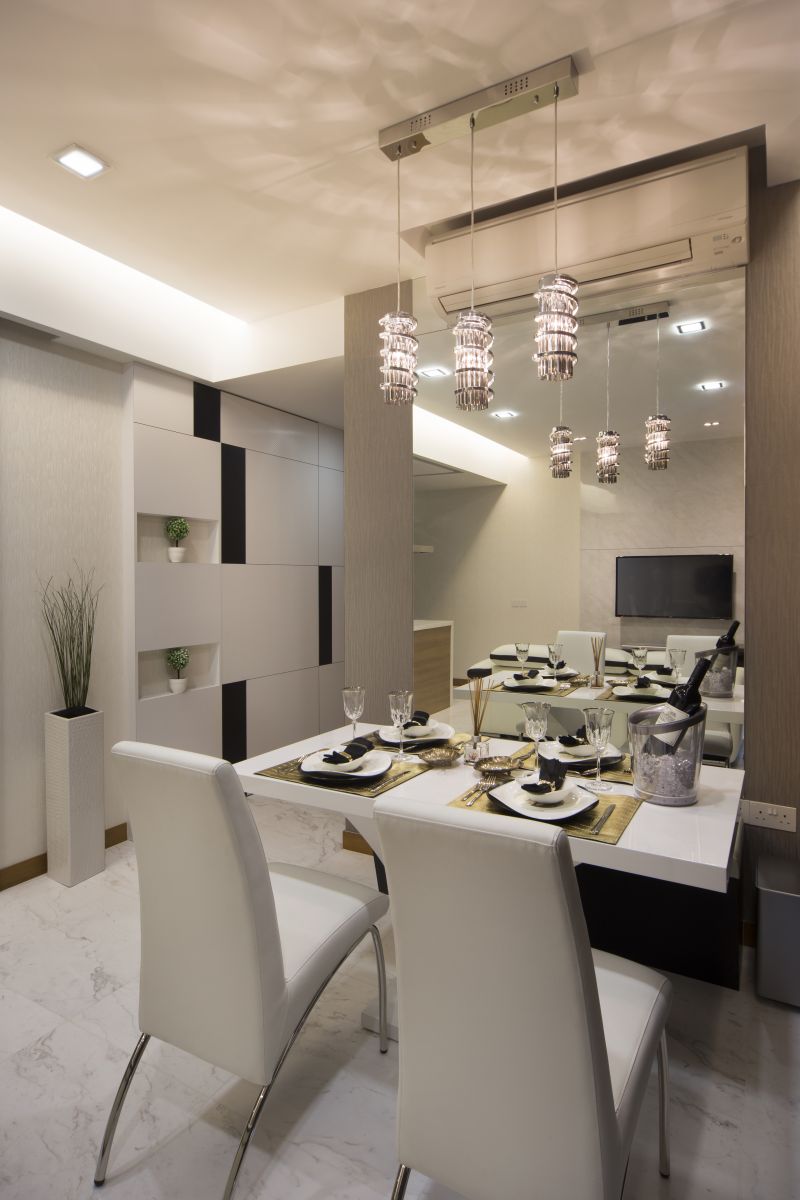 Contemporary Design - Dining Room - Condominium - Design by Vegas Interior Design Pte Ltd