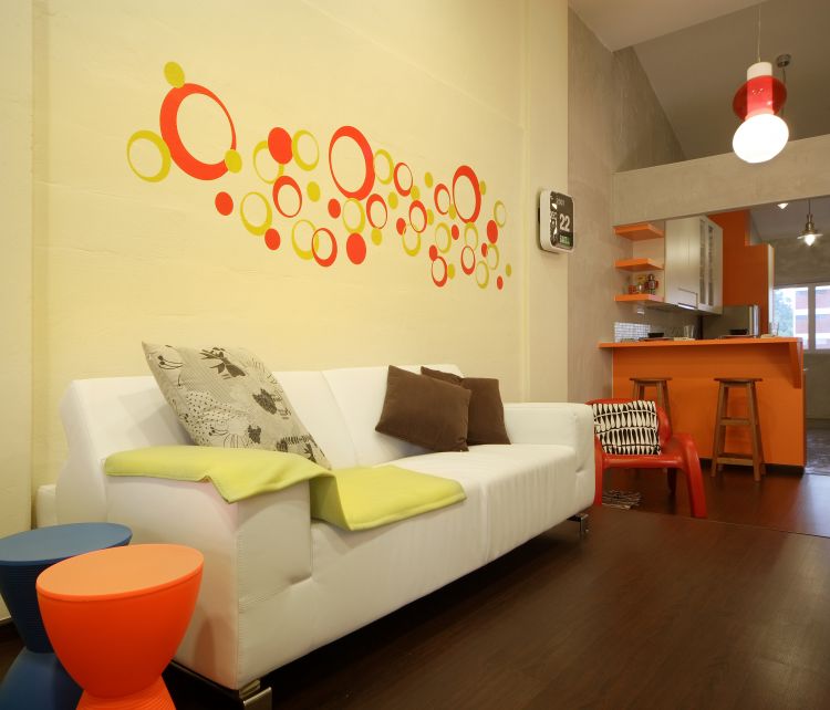 Classical, Contemporary, Retro Design - Living Room - HDB 3 Room - Design by Vegas Interior Design Pte Ltd