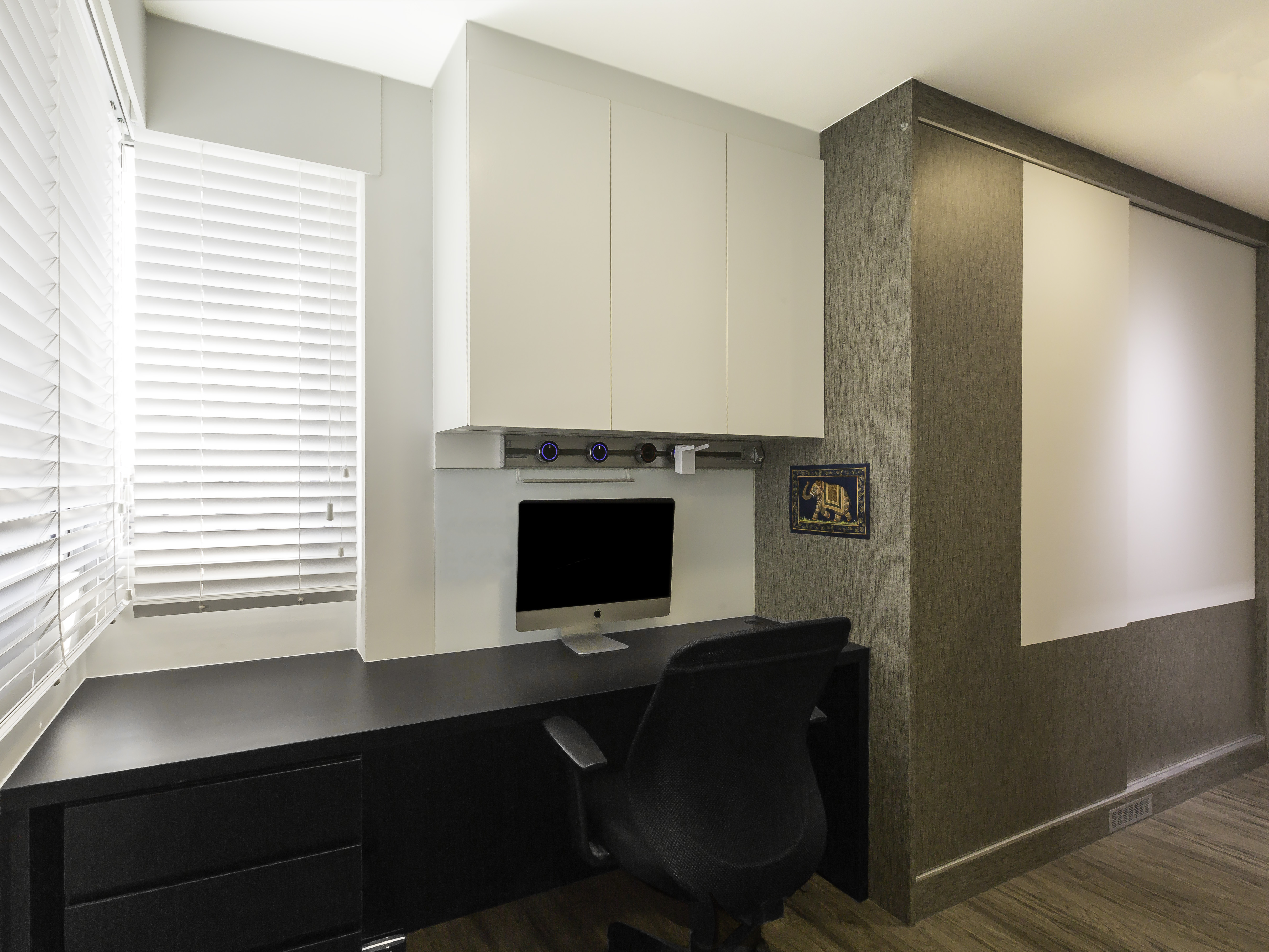 Modern, Resort Design - Study Room - HDB 4 Room - Design by Vegas Interior Design Pte Ltd