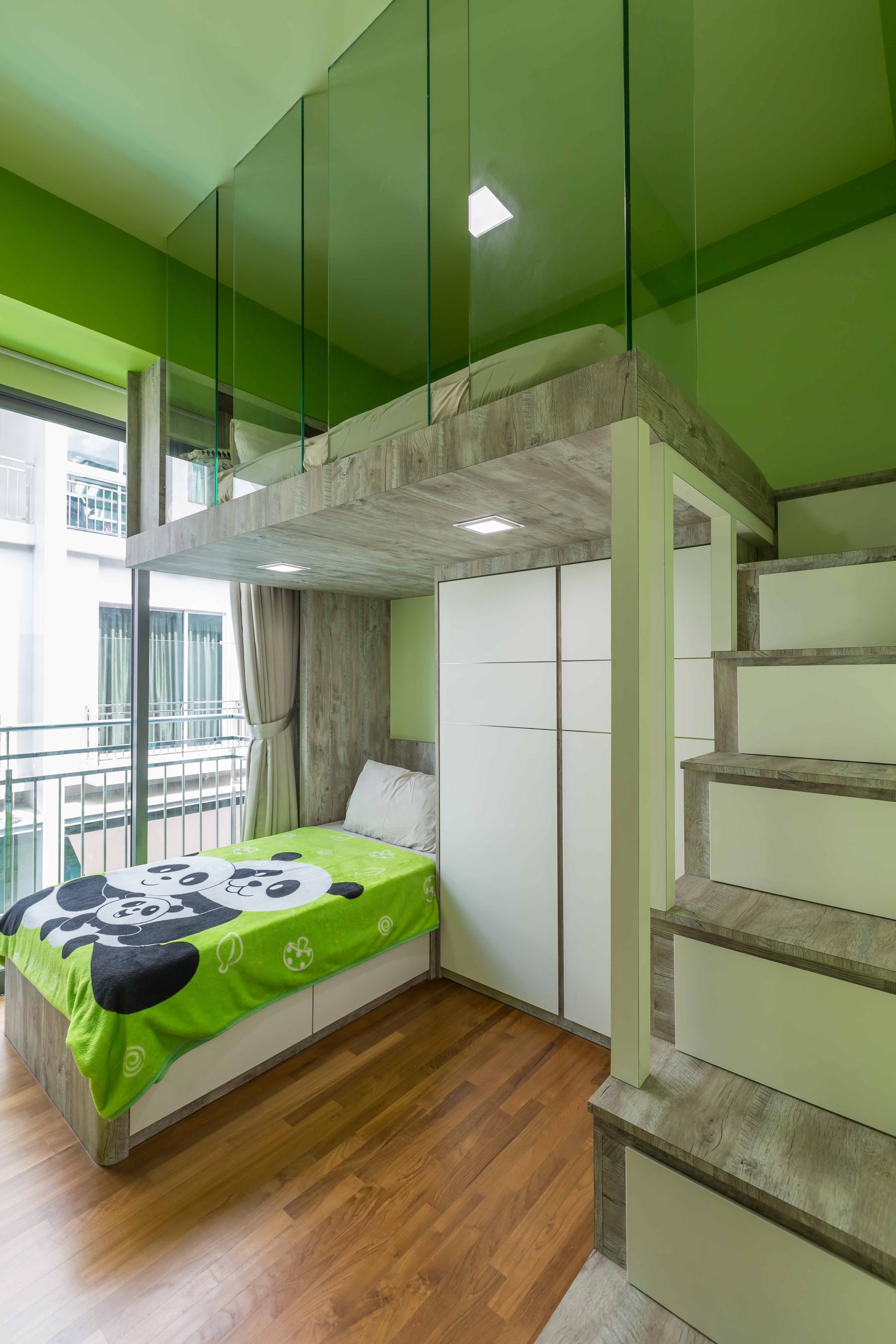 Resort Design - Bedroom - Landed House - Design by Vegas Interior Design Pte Ltd