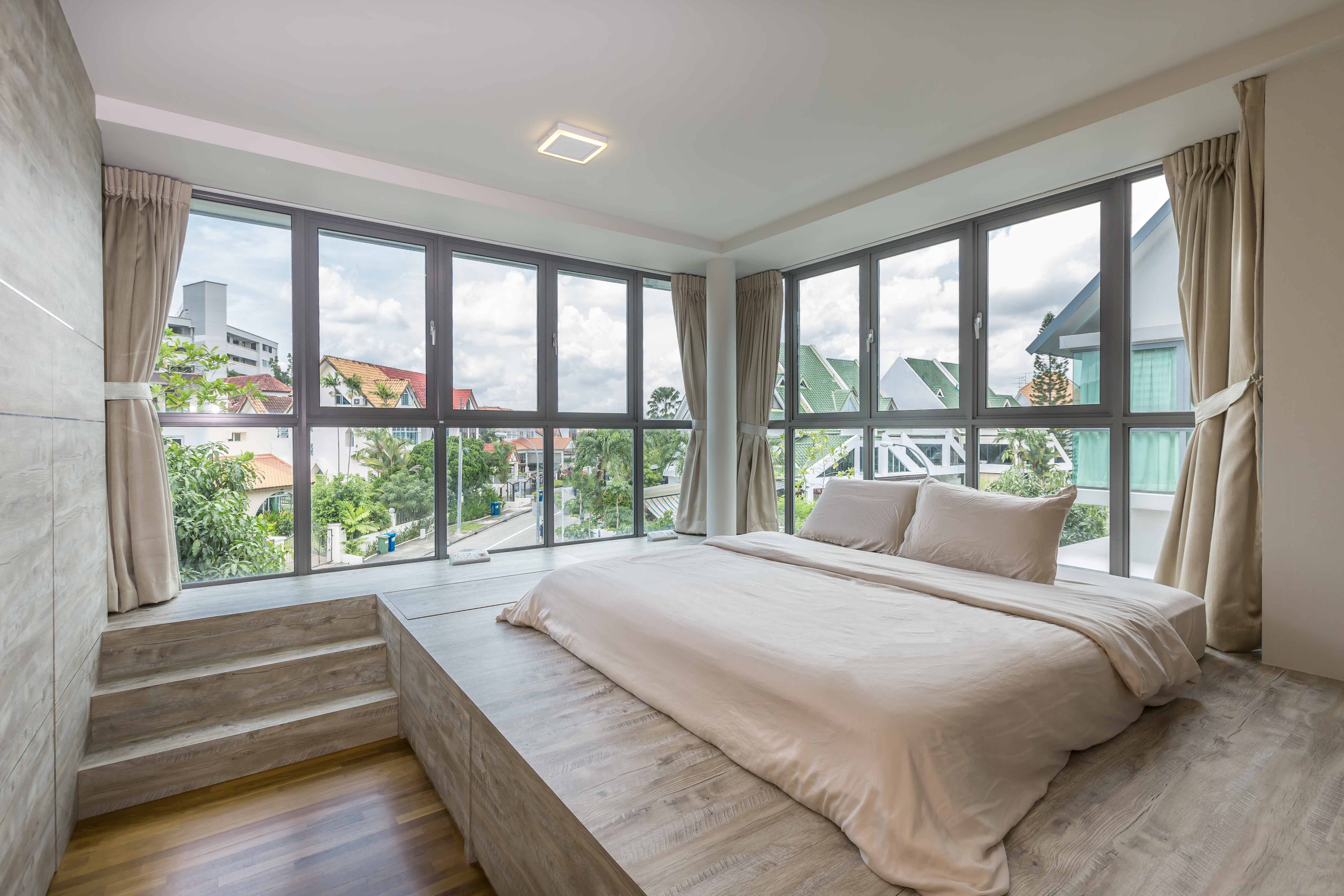 Resort Design - Bedroom - Landed House - Design by Vegas Interior Design Pte Ltd