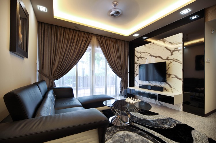 Contemporary, Minimalist, Retro Design - Living Room - Condominium - Design by Vegas Interior Design Pte Ltd