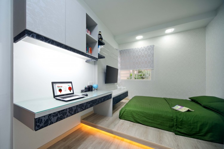 Contemporary, Minimalist, Retro Design - Bedroom - Condominium - Design by Vegas Interior Design Pte Ltd