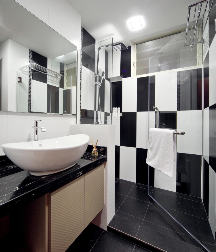 Contemporary, Minimalist, Retro Design - Bathroom - Condominium - Design by Vegas Interior Design Pte Ltd