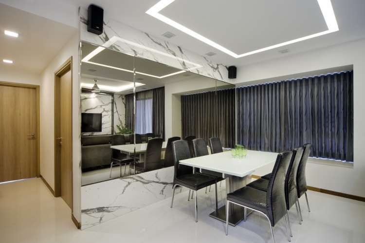 Contemporary, Modern Design - Dining Room - Condominium - Design by Vegas Interior Design Pte Ltd