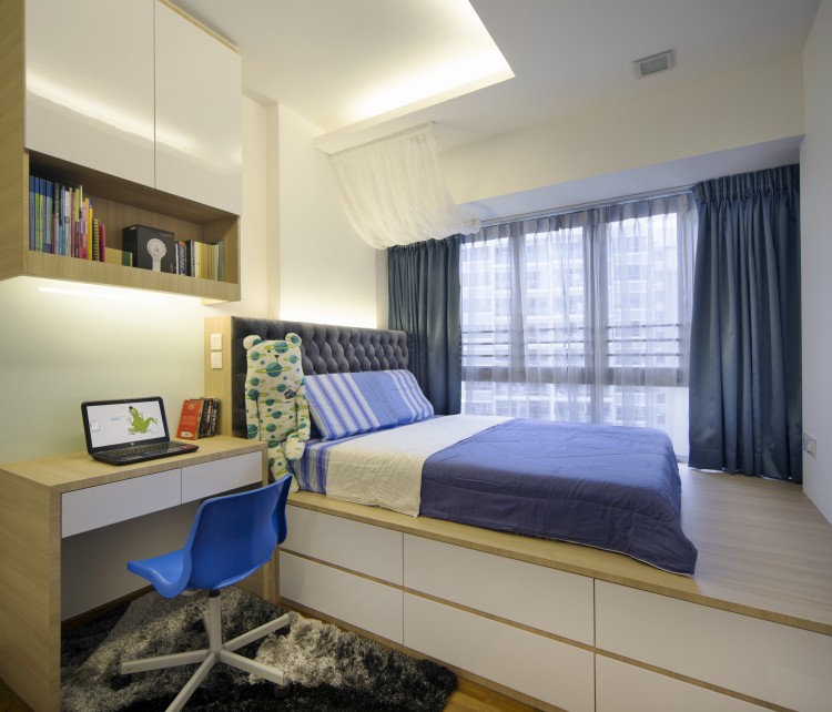 Contemporary, Modern Design - Bedroom - Condominium - Design by Vegas Interior Design Pte Ltd