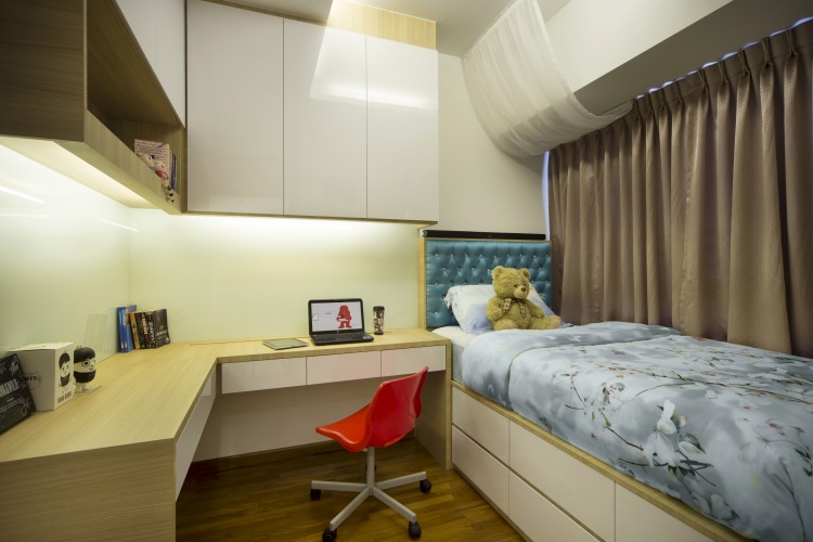 Contemporary, Modern Design - Bedroom - Condominium - Design by Vegas Interior Design Pte Ltd