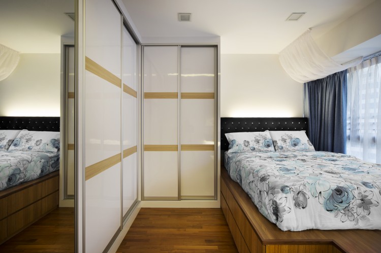 Contemporary, Modern Design - Bedroom - Condominium - Design by Vegas Interior Design Pte Ltd