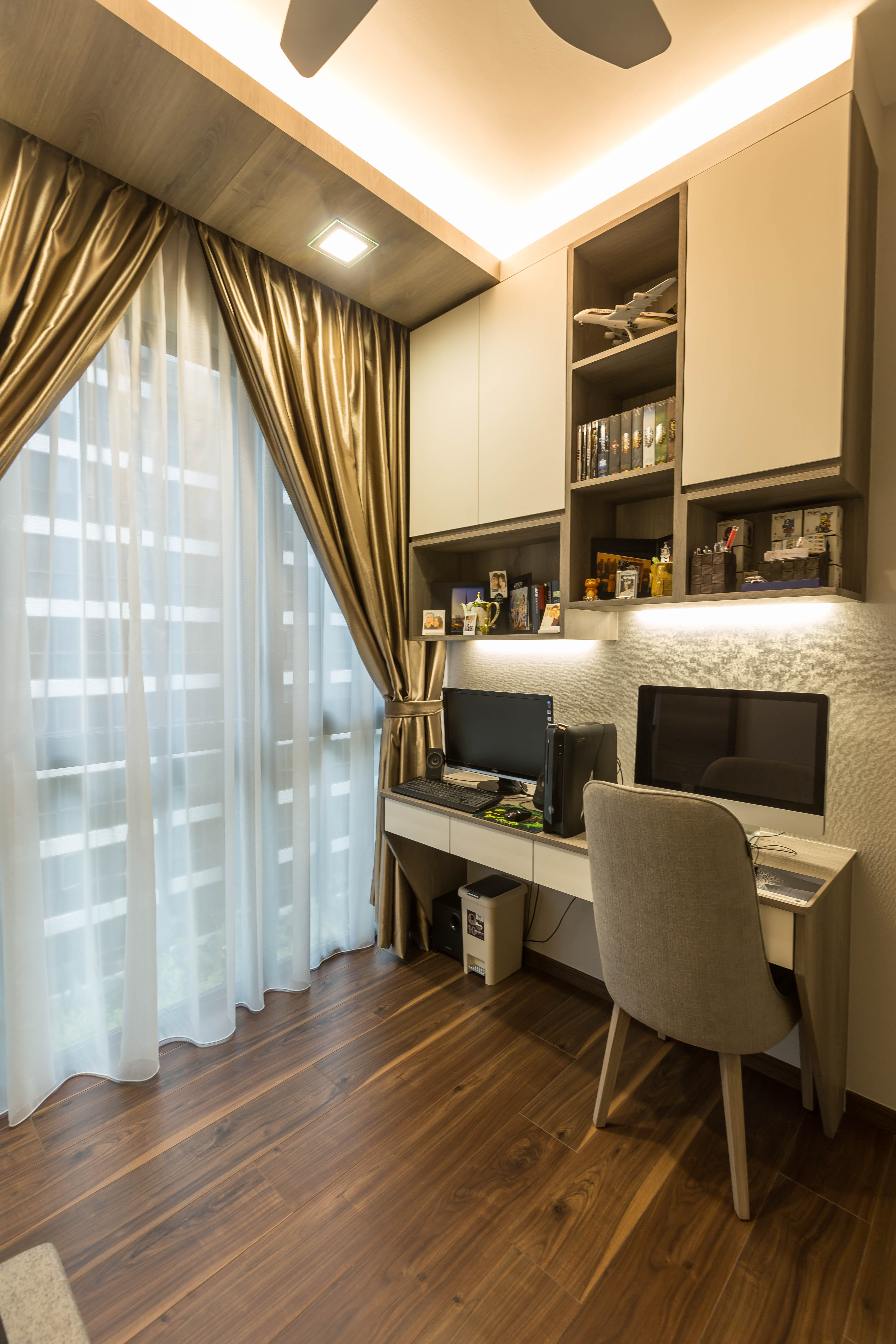 Modern, Resort Design - Study Room - Condominium - Design by Vegas Interior Design Pte Ltd