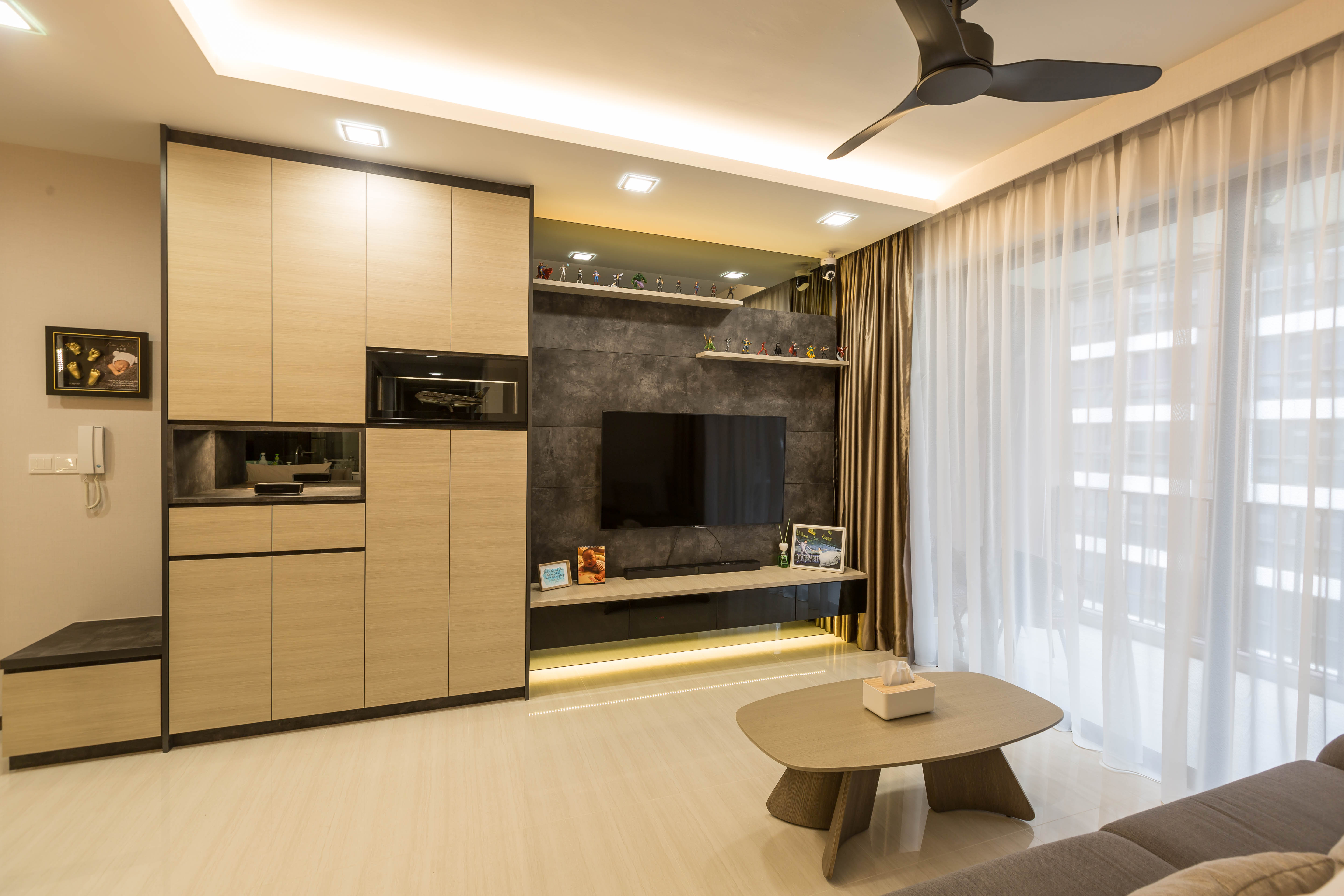 Modern, Resort Design - Living Room - Condominium - Design by Vegas Interior Design Pte Ltd