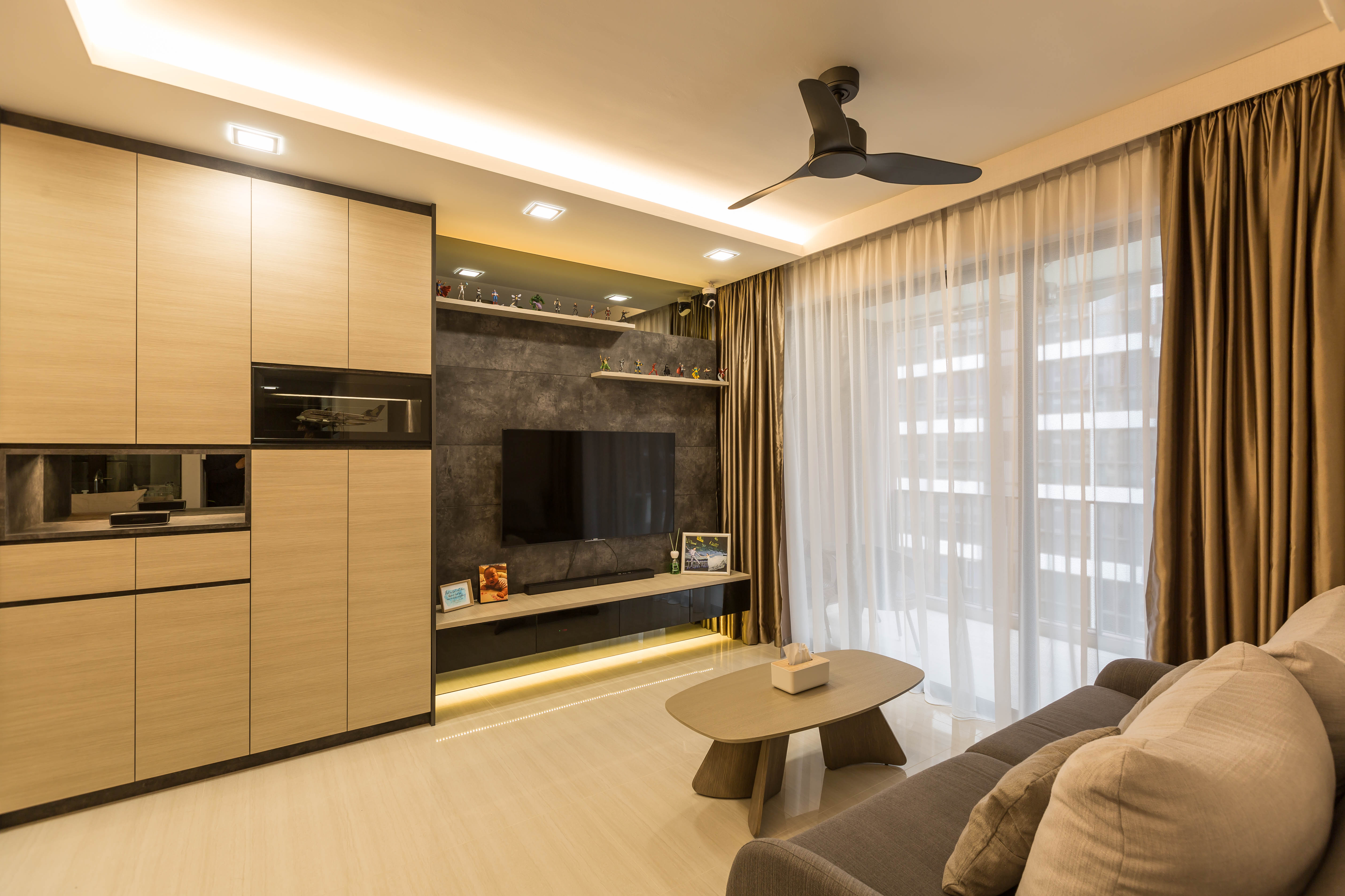 Modern, Resort Design - Living Room - Condominium - Design by Vegas Interior Design Pte Ltd