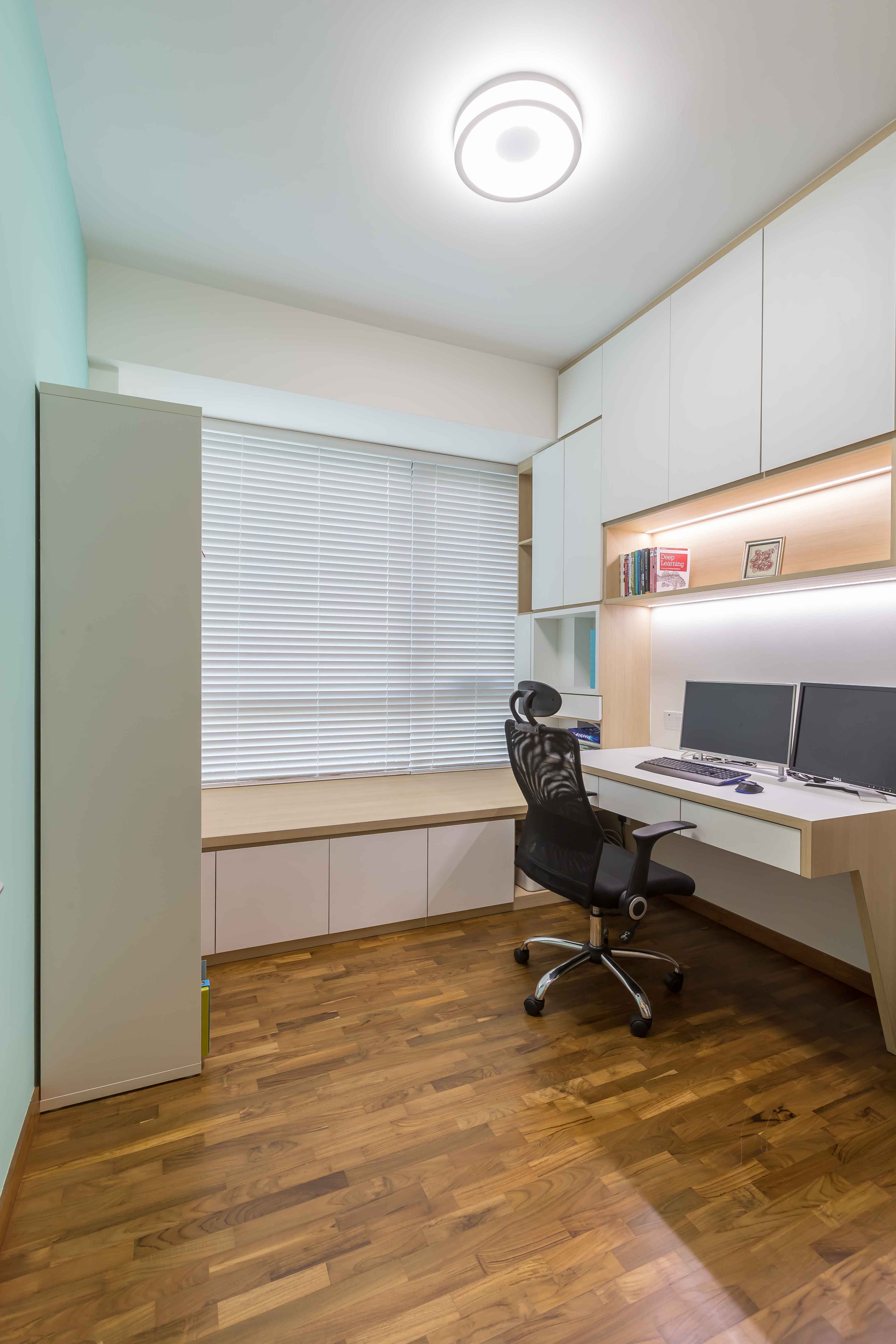 Scandinavian Design - Study Room - Condominium - Design by Vegas Interior Design Pte Ltd