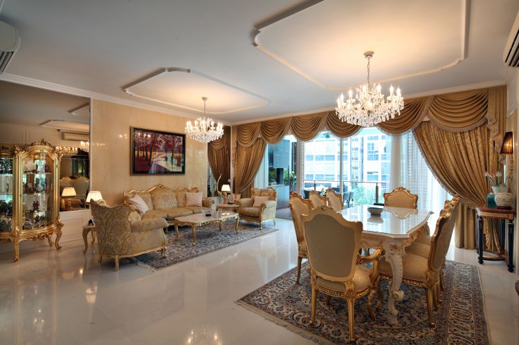 Classical, Modern, Vintage Design - Dining Room - Condominium - Design by Vegas Interior Design Pte Ltd