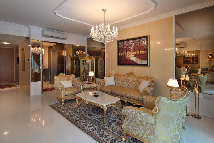Classical, Modern, Vintage Design - Living Room - Condominium - Design by Vegas Interior Design Pte Ltd