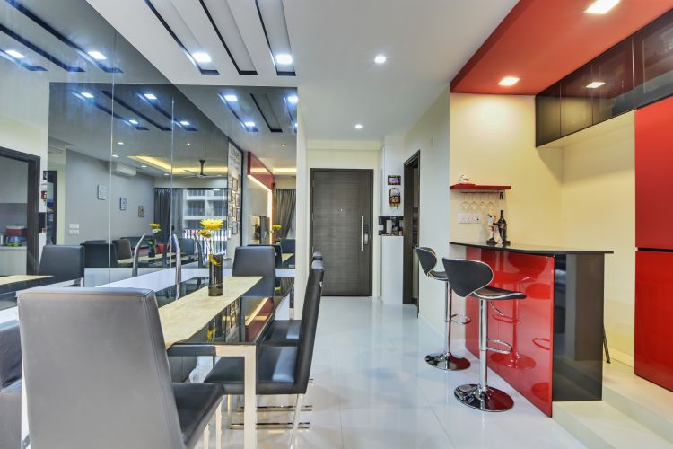 Contemporary, Modern Design - Dining Room - Condominium - Design by Vegas Interior Design Pte Ltd