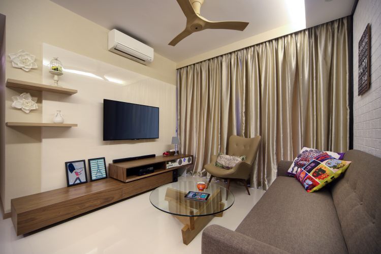 Modern, Retro Design - Living Room - Condominium - Design by Vegas Interior Design Pte Ltd
