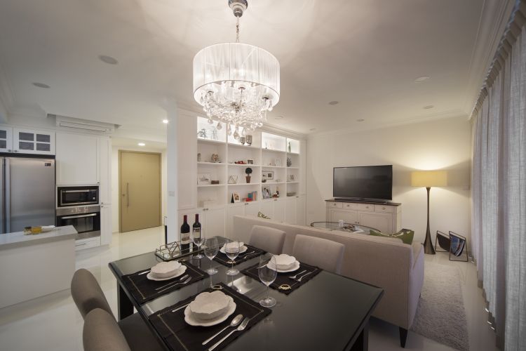Classical, Minimalist Design - Dining Room - Condominium - Design by Vegas Interior Design Pte Ltd