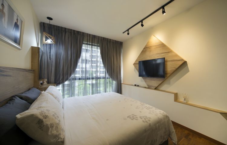 Industrial, Minimalist, Tropical Design - Bedroom - Condominium - Design by Vegas Interior Design Pte Ltd