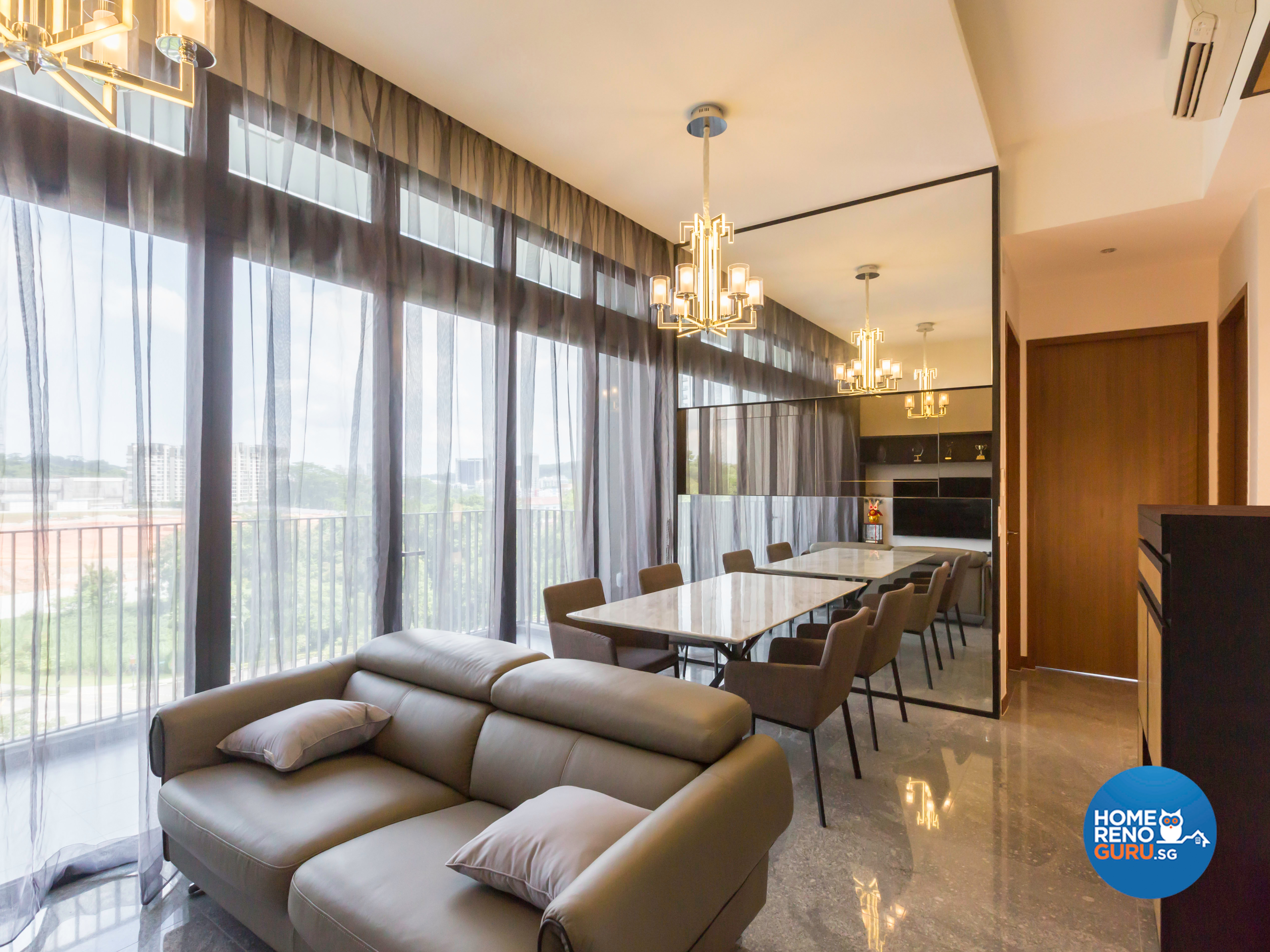 Classical Design - Living Room - Condominium - Design by Vegas Interior Design Pte Ltd