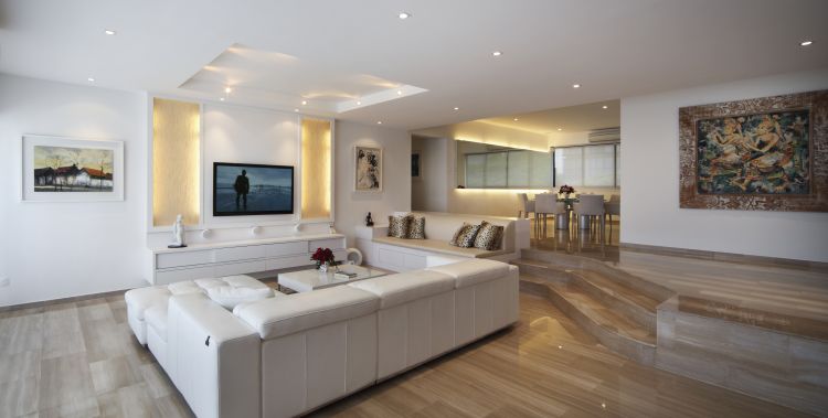 Contemporary, Minimalist Design - Living Room - Condominium - Design by Vegas Interior Design Pte Ltd
