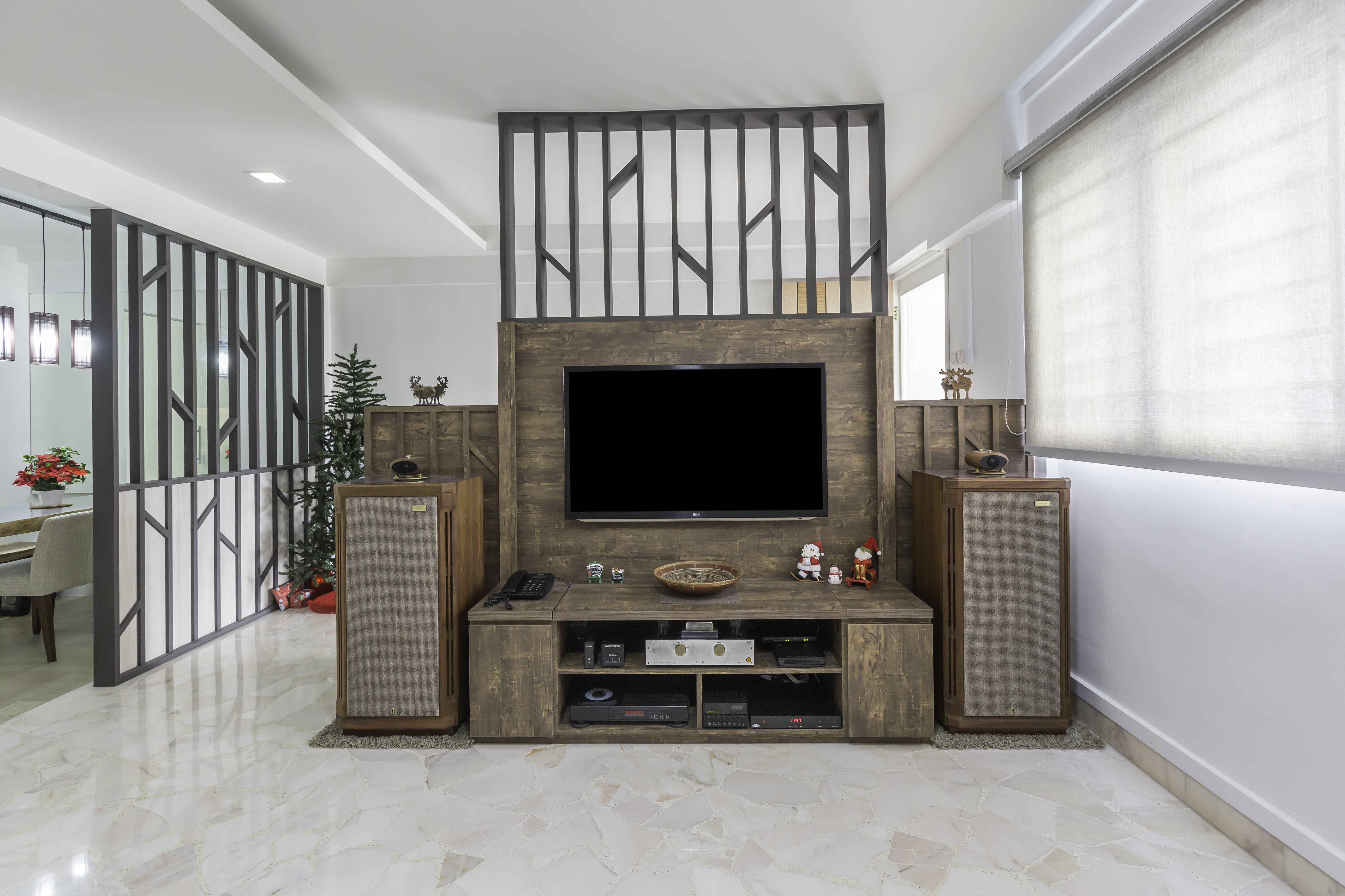 Modern Design - Living Room - HDB 4 Room - Design by Vegas Interior Design Pte Ltd