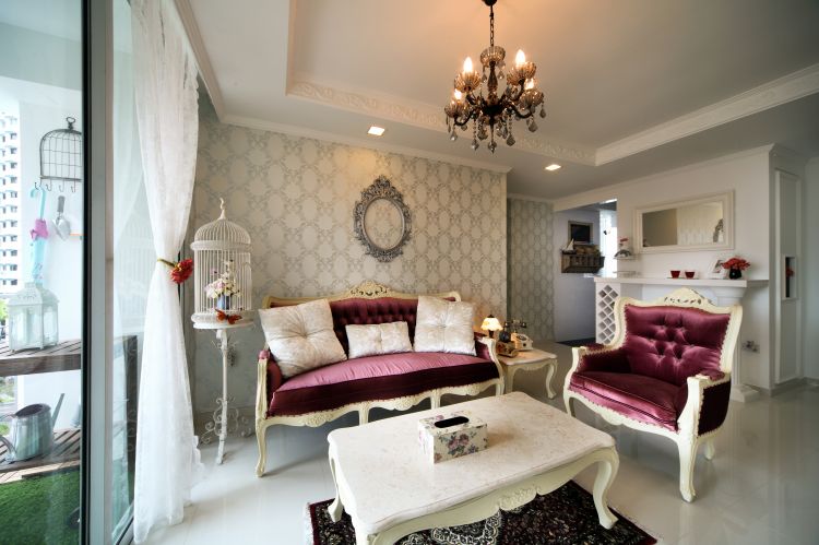 Classical, Vintage Design - Living Room - HDB 4 Room - Design by Vegas Interior Design Pte Ltd