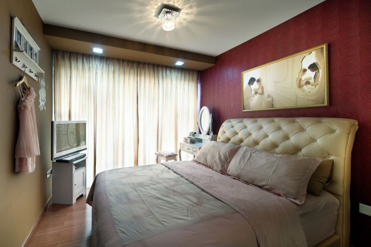 Classical, Vintage Design - Bedroom - HDB 4 Room - Design by Vegas Interior Design Pte Ltd