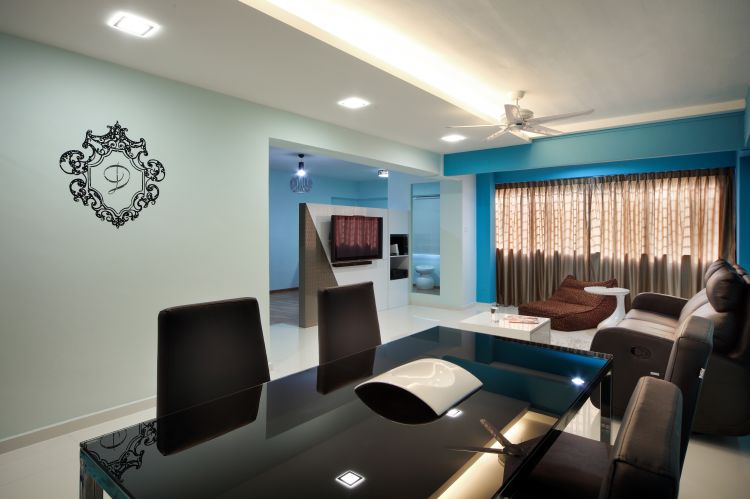 Contemporary, Minimalist Design - Dining Room - HDB 5 Room - Design by Vegas Interior Design Pte Ltd