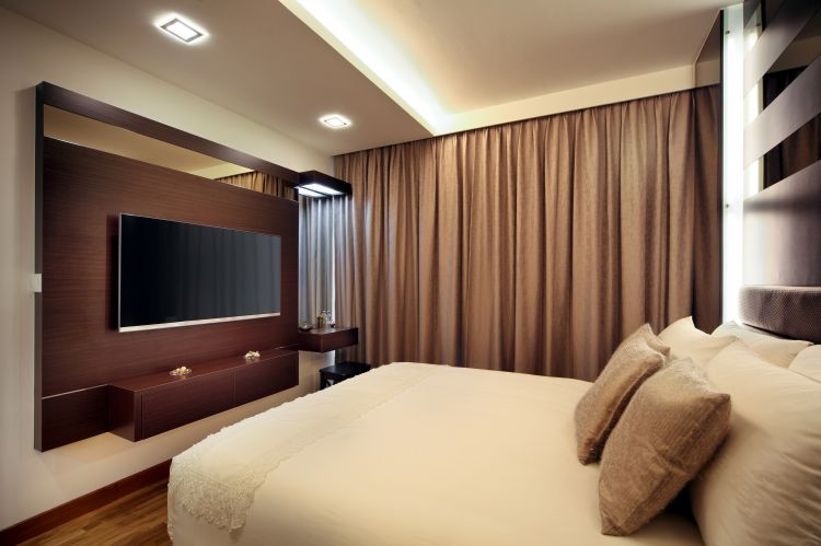 Classical, Contemporary Design - Bedroom - HDB 5 Room - Design by Vegas Interior Design Pte Ltd