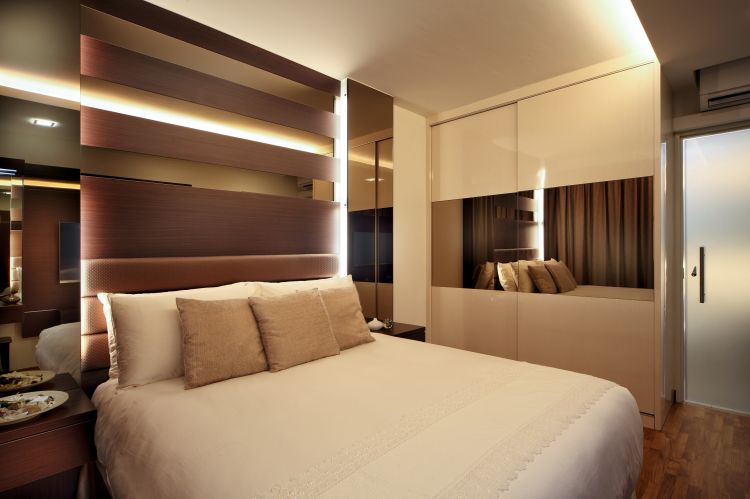 Classical, Contemporary Design - Bedroom - HDB 5 Room - Design by Vegas Interior Design Pte Ltd