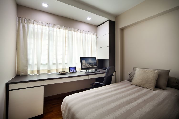 Classical, Contemporary Design - Bedroom - HDB 5 Room - Design by Vegas Interior Design Pte Ltd