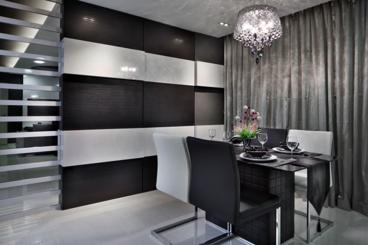 Classical, Modern Design - Dining Room - HDB 5 Room - Design by Vegas Interior Design Pte Ltd
