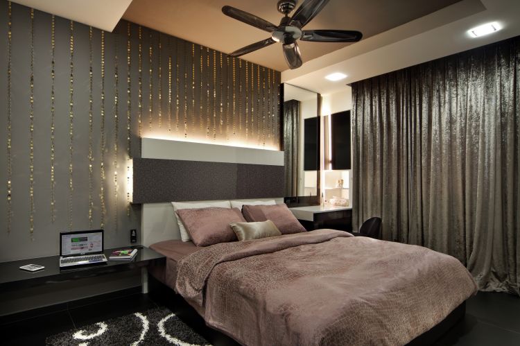 Classical, Modern Design - Bedroom - HDB 5 Room - Design by Vegas Interior Design Pte Ltd